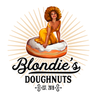 Blondie's Doughnuts business logo